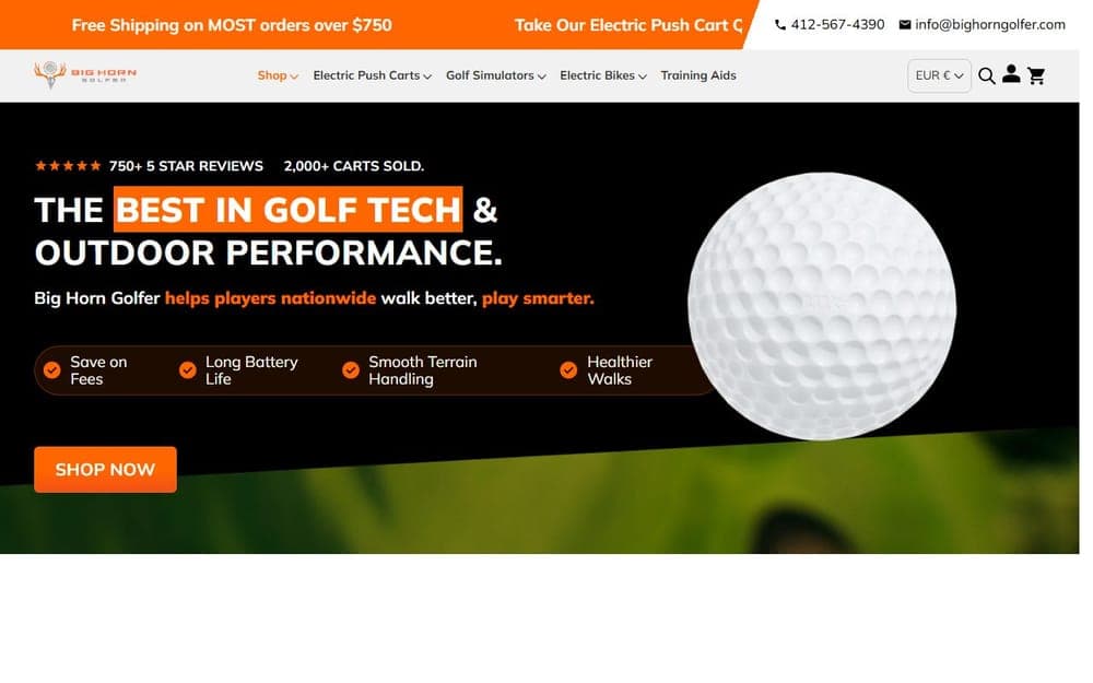 Big Horn Golfer — store