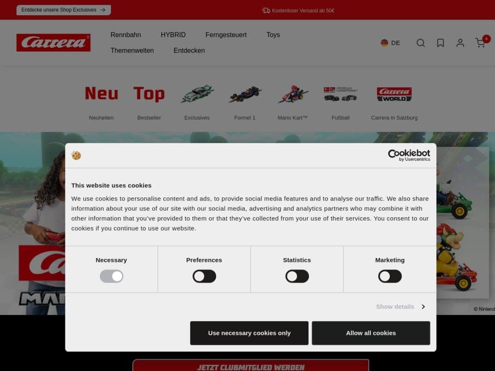 Carrera Toys — store