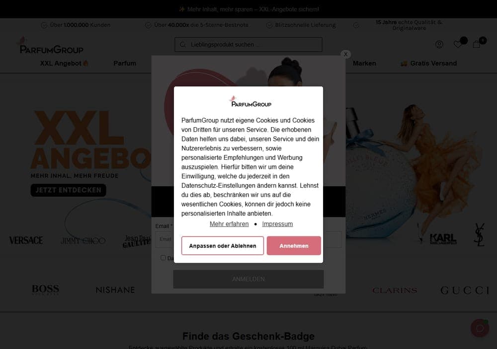 Parfumgroup — store